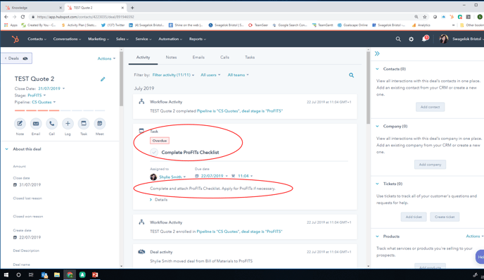 CS Quote Pipeline 7
